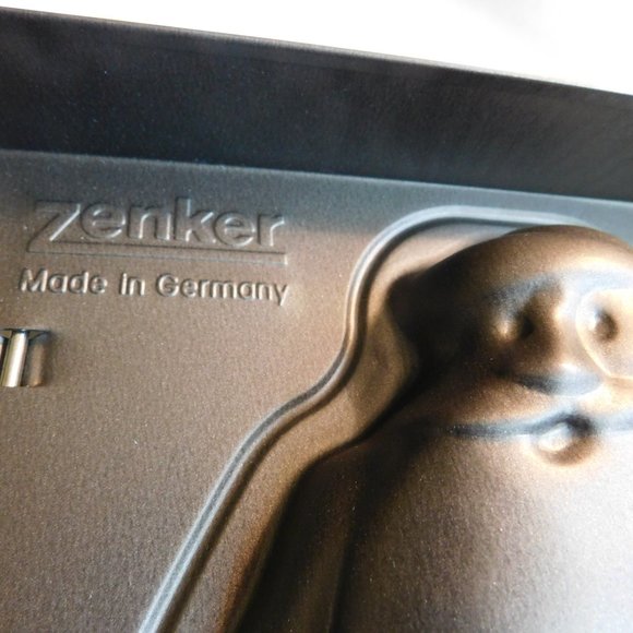 Vintage Progressus Zenker Santa Claus Mold Tin - Picture 6 of 9